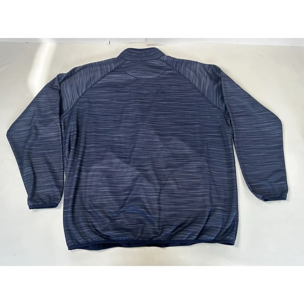NHL Carl Banks GIII Nashville Predators 1/4 Zip‎ Fleece Lined Pullover 4XL
